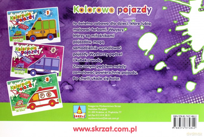 Kolorowe pojazdy 4 - Łukasz Ryłko [KSIĄŻKA]