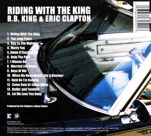 Eric Clapton: Riding With The King [CD]