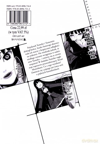Kakegurui - Szał hazardu (Tom 5) - Homura Kawamoto [KOMIKS]