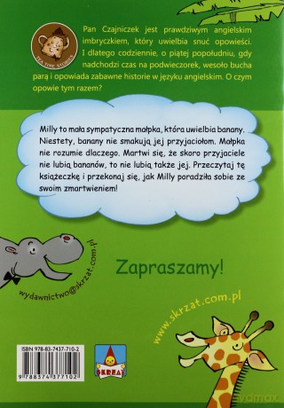 Milly the monkey likes bananas - Danuta Zawadzka [KSIĄŻKA]