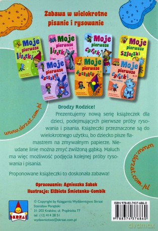 Moje pierwsze cyferki cz.1 - Agnieszka Sabak [KSIĄŻKA]