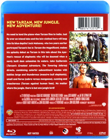 Tarzan Goes to India [Blu-Ray]