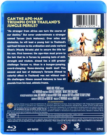 Tarzan's Three Challenges [Blu-Ray]