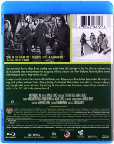 The Thing From Another World (Istota z innego świata) [Blu-Ray]
