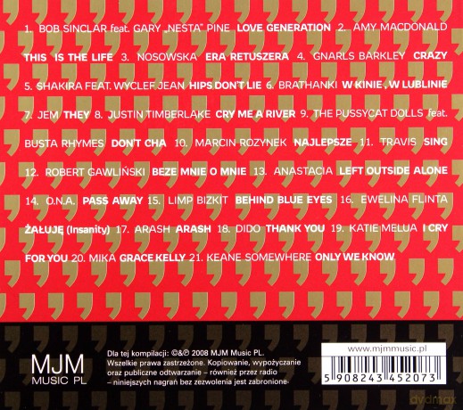 Tego słuchał świat 1999-2008 [CD]