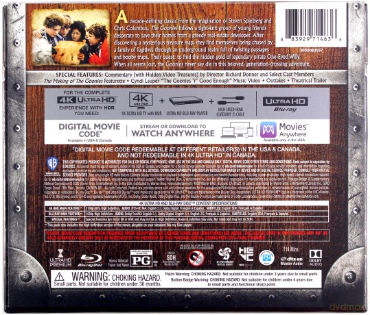 The Goonies: Exclusive Giftset [BOX] [Blu-Ray 4K]+[Blu-Ray]