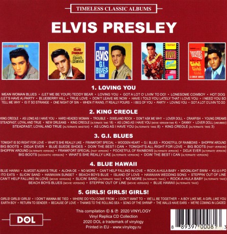 Elvis Presley: Elvis At The Movies [5CD]