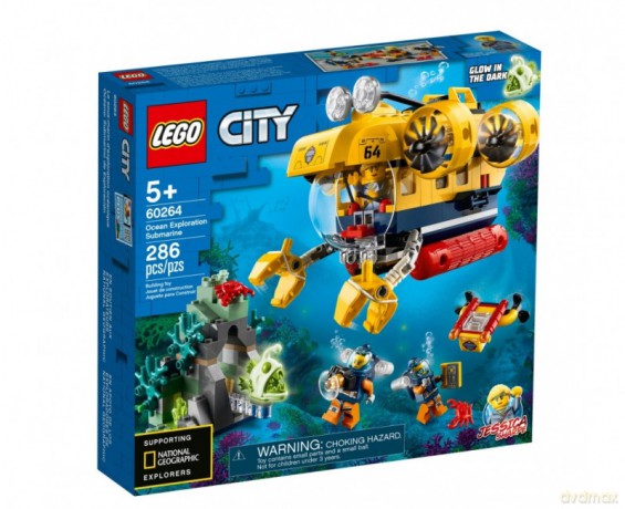 LEGO City Łódź podwodna badaczy oceanu [KLOCKI]
