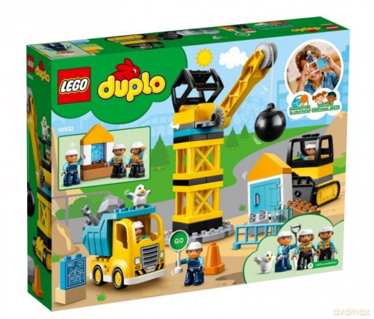 LEGO DUPLO Rozbiórka kulą wyburzeniową [KLOCKI]