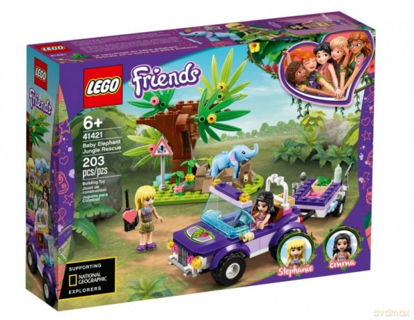 LEGO Friends Na ratunek słoniątku (41421) [KLOCKI]