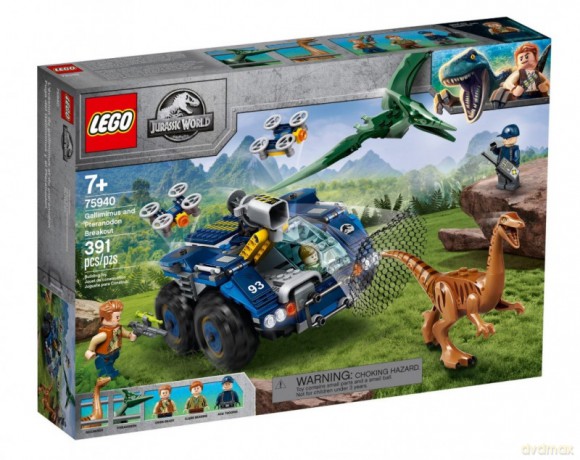 LEGO Jurassic World Gallimim i pteranodon [KLOCKI]