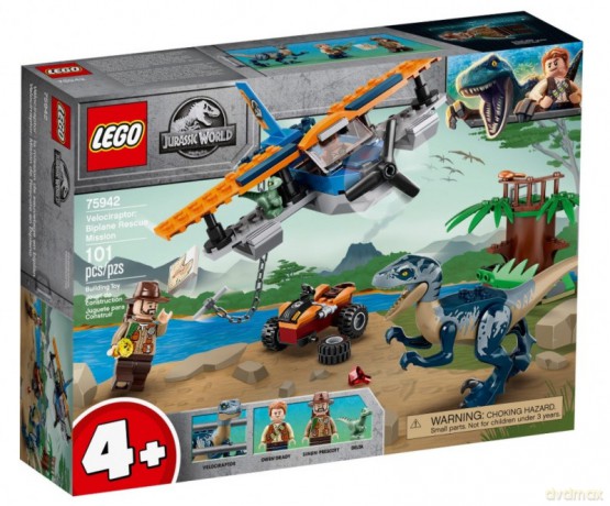 LEGO Jurassic World Welociraptor na ratunek [KLOCKI]