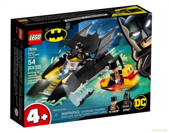 LEGO Super Heroes Poscig Batłodzią za Pingwinem [KLOCKI]