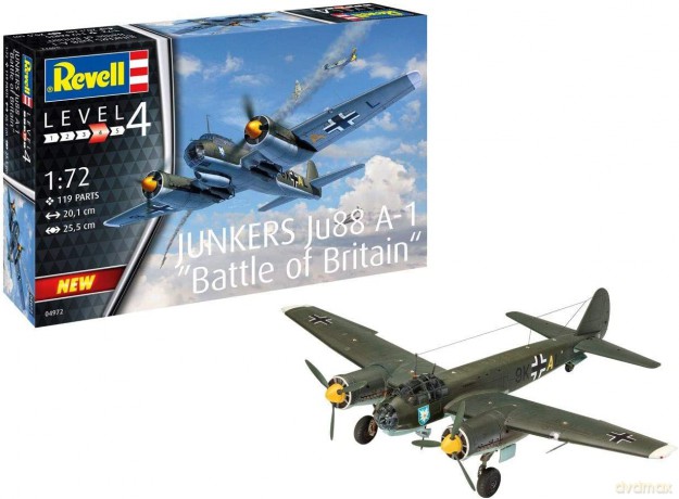Model plastikowy Junkers Ju88 A-1 Battle of Britain