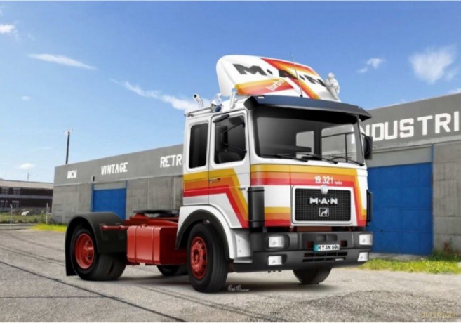 Model plastikowy MAN F8 19.321 2 Axle Tractor