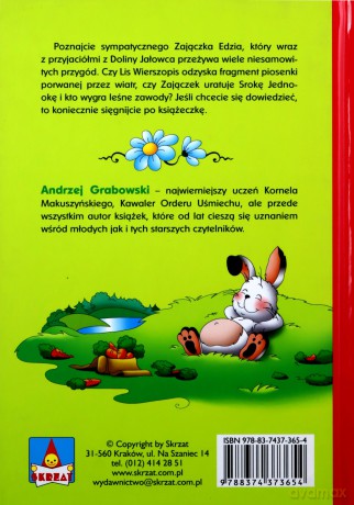 Niezwyciężony zajączek Edzio - Andrzej Grabowski [KSIĄŻKA]