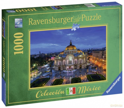 RAVENSBURGER 1000 el. Centrum kultury w Meksyku [PUZZLE]
