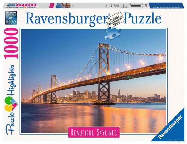 RAVENSBURGER 1000 el. San Francisco Most [PUZZLE]
