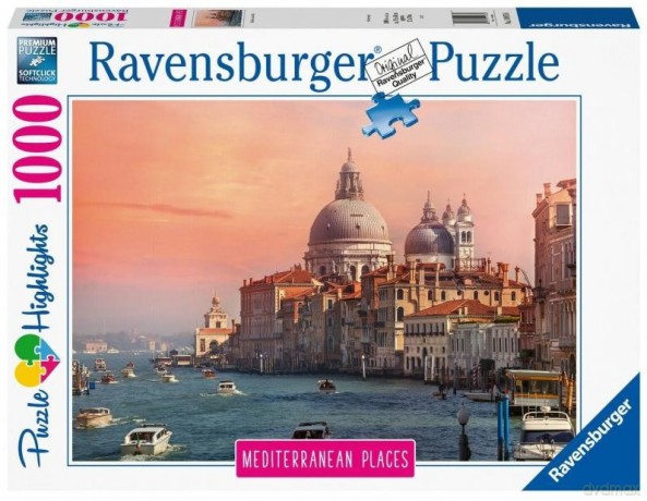 RAVENSBURGER 1000 el. Śródziemnomorskie Włochy [PUZZLE]