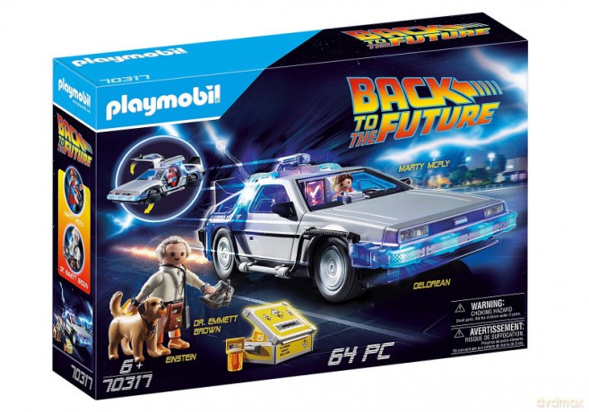 Zestaw figurek Powrót do przyszłości DeLorean 70317 [FIGURKA]