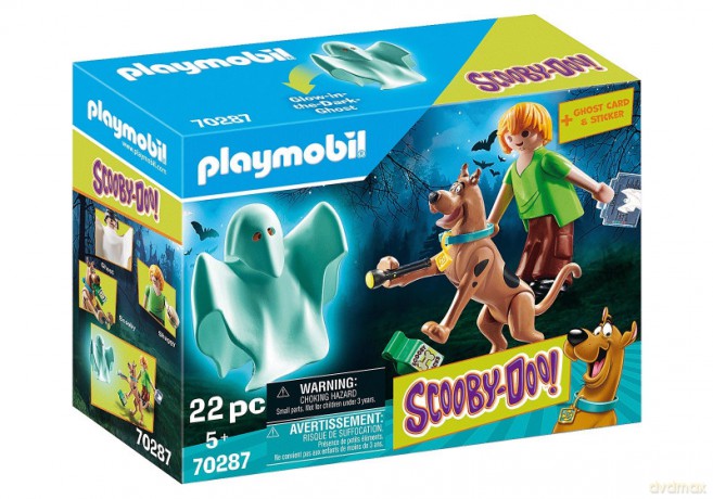 Zestaw figurek Scooby Doo Scooby i Shaggy z duchem [FIGURKA]