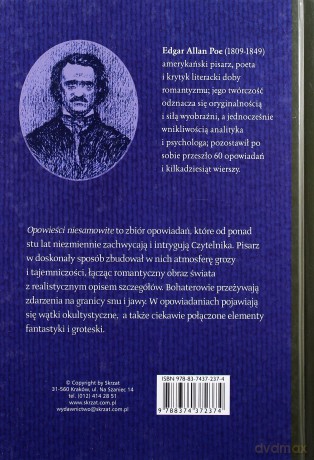 Opowieści niesamowite - Allan Poe Edgar [KSIĄŻKA]