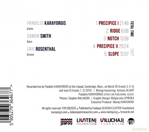 Cliff Trio: Precipice [CD]
