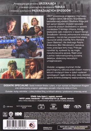 Outsider Sezon 1 [3DVD]
