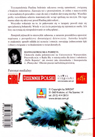 Pamiętnik jedynaczki - Hanna Kowalska-Pamięta [KSIĄŻKA]