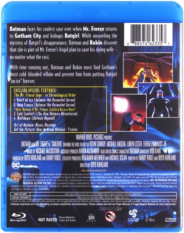Batman & Mr. Freeze: SubZero [Blu-Ray]