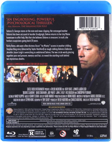 Dolores Claiborne [Blu-Ray]