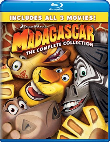 Madagascar: The Complete Collection [3xBlu-Ray]