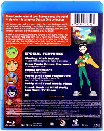 Teen Titans Season 1 (Młodzi Tytani) [Blu-Ray]