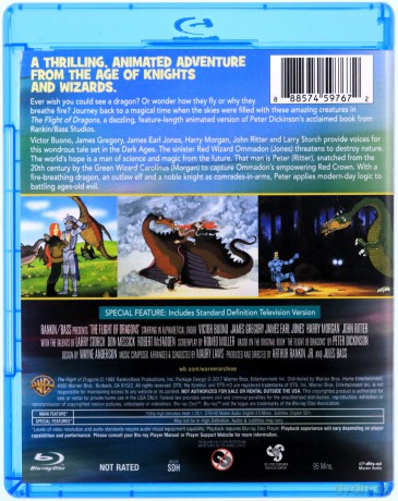 The Flight of Dragons [Blu-Ray]