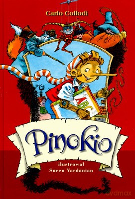 Pinokio (twarda) - Carlo Collodi [KSIĄŻKA]