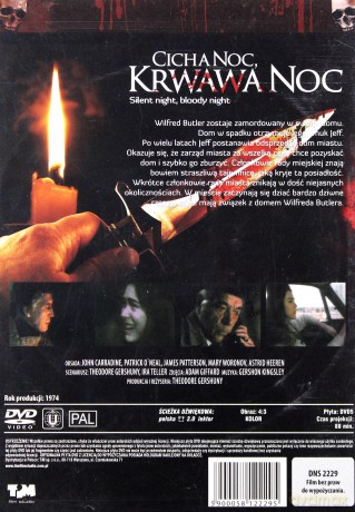 Cicha noc, krwawa noc (Dekady grozy) [DVD]