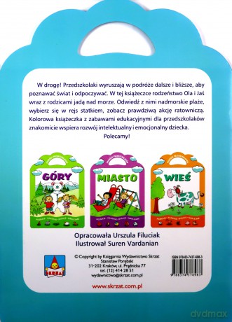 Podróże przedszkolaków - morze - Urszula Filuciak [KSIĄŻKA]