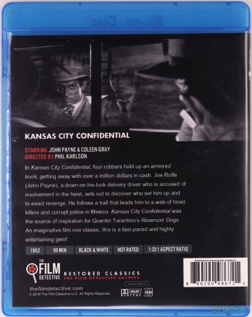 Kansas City Confidential [Blu-Ray]