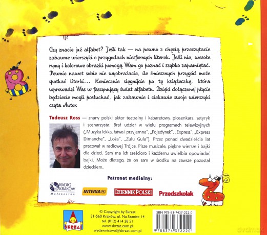 Przygody literek - Tadeusz Ross [KSIĄŻKA]