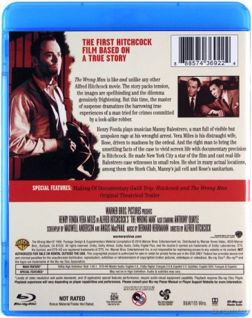 Niewłaściwy człowiek [Blu-Ray]