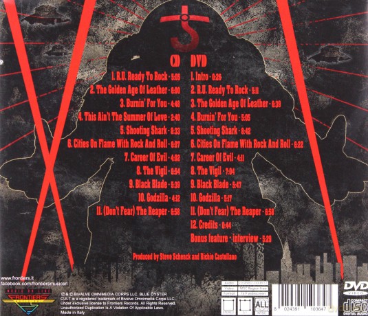 Blue Oyster Cult: iHeart Radio Theater NYC 2012 [DVD]+[CD]