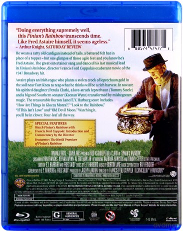 Finian's Rainbow (Tęcza Finiana) [Blu-Ray]