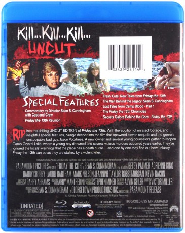 Friday the 13th (Piątek trzynastego) [Blu-Ray]