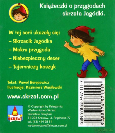 Skrzacik Jagódka rozkł. - Paweł Baręsewicz [KSIĄŻKA]