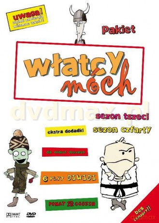 Włatcy Móch sezony 3 i 4 odcinki 25-54 [BOX] [6DVD]