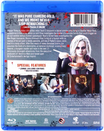iZombie Season 3 [3xBlu-Ray]