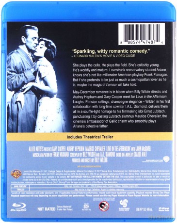 Love in the Afternoon (Miłość po południu) [Blu-Ray]