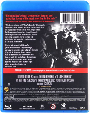 On Dangerous Ground (Niebezpieczne terytorium) [Blu-Ray]