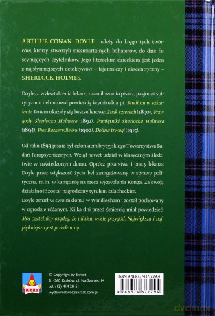 Śledztwa sherlocka holmesa - Doyle Arthur Conan [KSIĄŻKA]