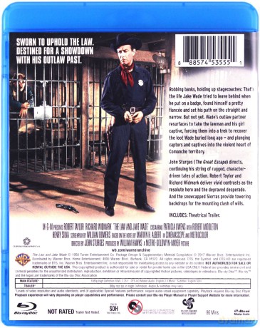 The Law and Jake Wade (Prawo i Jake Wade) [Blu-Ray]